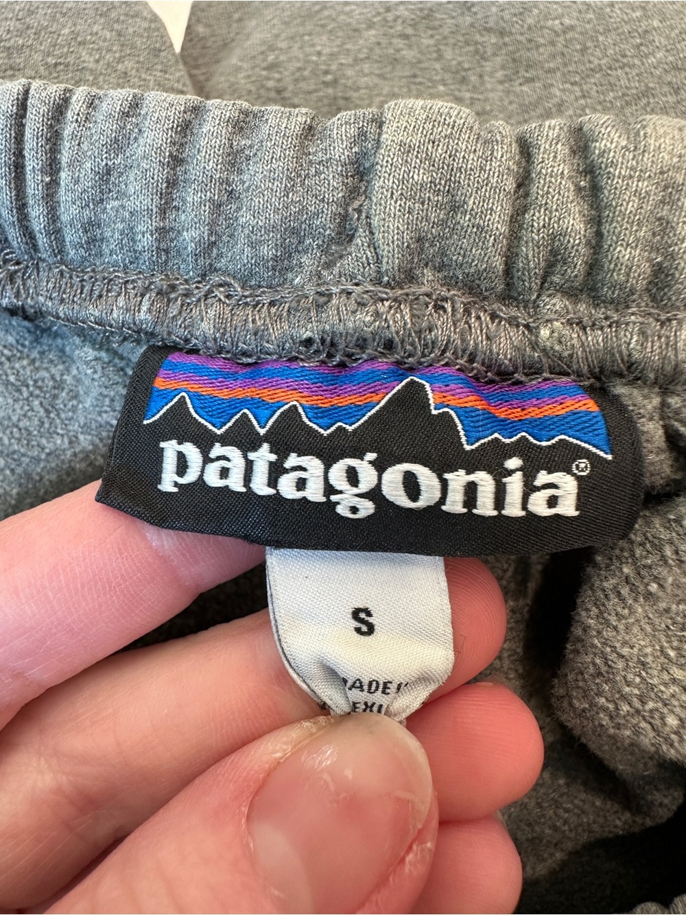 Patagonia Men’s Back for Good Uprisal Heather Gray Sweatpants size Small - Picture 6 of 7